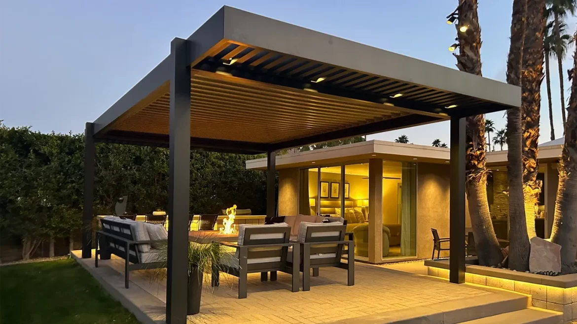 How Does Minimal Pergola Design Create Maximum Visual Impact?